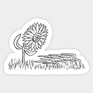 Star Crawl Power Flower Sticker